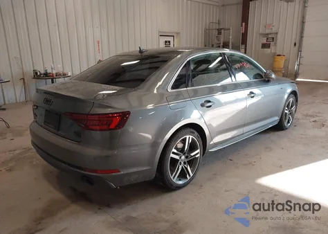 2018 Audi A4 2.0T Tech Ultra Premium/2.0T Ultra Premium from USA, damaged, VIN WAULMAF45JA090353